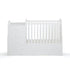 Kidsaw - Kudl, 1200 Combi 4 in 1 Cot Bed in White